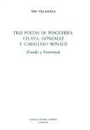 Portada de Tres poetas de posguerra
