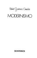 Portada de Modernismo