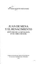 Portada de Juan de Mena y el Renacimiento