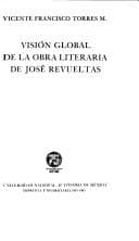 Portada de Visión global de la obra literaria de José Revueltas