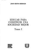 Portada de Educar para construir una sociedad mejor