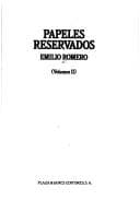 Portada de Los papeles reservados de Emilio Romero.