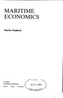 Portada de Maritime economics