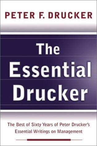 Portada de The Essential Drucker