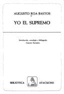 Portada de Yo, el Supremo