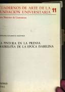 Portada de La pintura de la época isabelina en la prensa madrileña