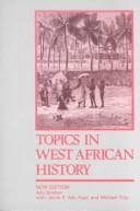 Portada de Topics in West African history