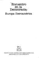 Portada de Encuentro en la Democracia, Europa-Iberoamérica.