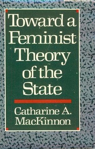 Portada de Toward a feminist theory of the state