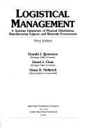 Portada de Logistical management