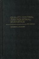 Portada de Quality control and industrial statistics