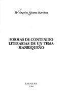 Portada de Formas de contenido literarias de un tema manriqueño