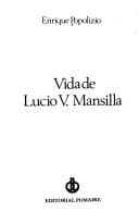 Portada de Vida de Lucio V. Mansilla