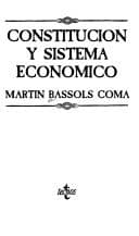 Portada de Constitución y sistema económico