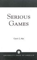 Portada de Serious games