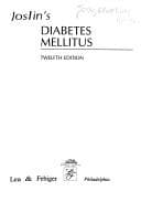 Portada de Joslin's Diabetes mellitus.