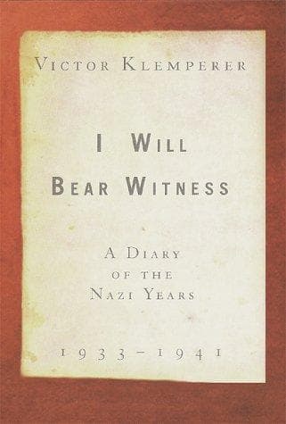 Portada de I Will Bear Witness, Volume 1