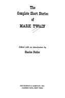 Portada de The complete short stories of Mark Twain