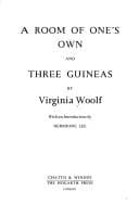 Portada de A Room of one's own and Three guineas