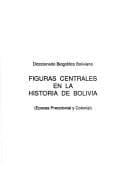 Portada de Figuras centrales en la historia de Bolivia
