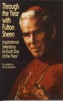 Portada de Through the year with Fulton Sheen
