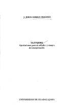 Portada de Clavijero, aportaciones para su estudio y ensayo de interpretación