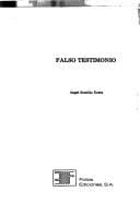 Portada de Falso testimonio