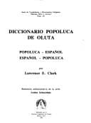Portada de Diccionario popoluca de Oluta