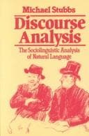 Portada de Discourse analysis