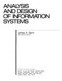 Portada de Analysis and design of information systems