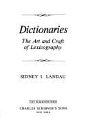 Portada de Dictionaries