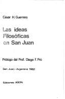 Portada de Las ideas filosóficas en San Juan