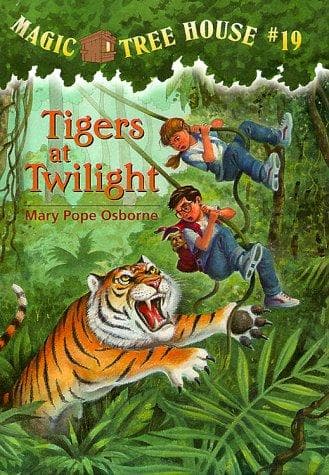 Portada de Tigers at twilight