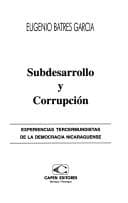 Portada de Subdesarrollo y corrupción