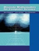 Portada de Discrete mathematics for computer science