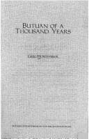 Portada de Butuan of a thousand years