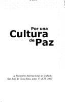 Portada de Por una cultura de paz
