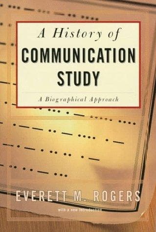 Portada de History Of Communication Study