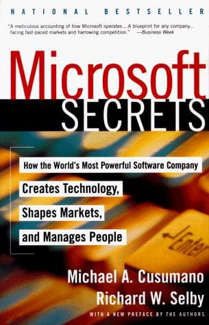 Portada de Microsoft Secrets
