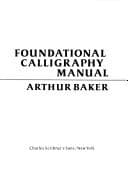 Portada de Foundational calligraphy manual