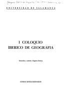 Portada de I Coloquio Ibérico de Geografía