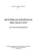 Portada de Retóricas españolas del siglo XVI
