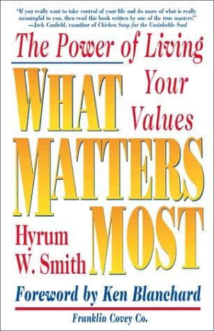 Portada de What Matters Most