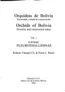 Portada de Orquídeas de Bolivia
