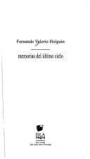 Portada de Memorias de último cielo