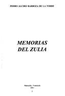 Portada de Memorias del Zulia