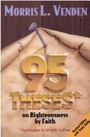 Portada de 95 theses on righteousness by faith