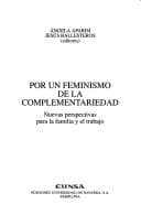 Portada de Por un feminismo de la complementariedad
