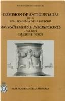 Portada de Comisión de Antigüedades de la Real Academia de la Historia
