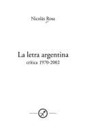 Portada de La letra argentina